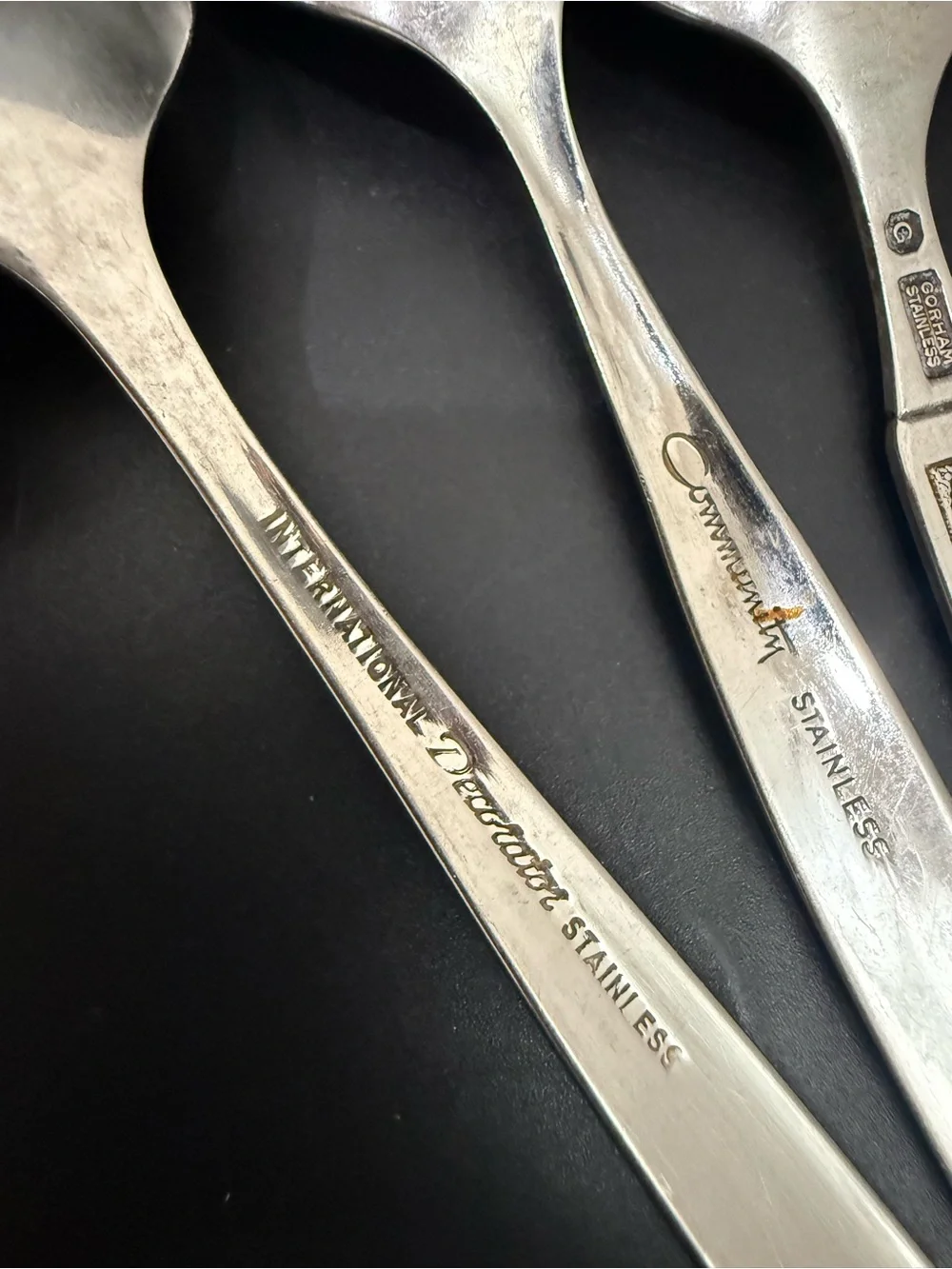 Lot 10 Assortment ONEIDA Community Gorham Stainless Teaspoons